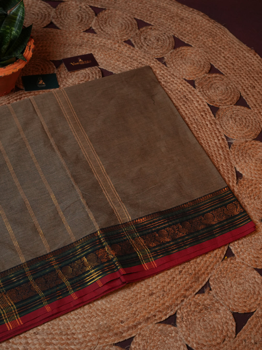 Raja Nilai CC 021 - Chettinad Cotton Saree