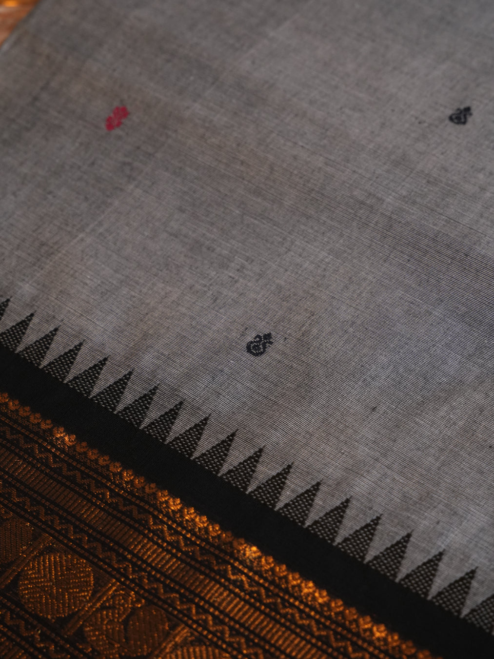 Raja Nilai CC 012 - Chettinad Cotton Saree
