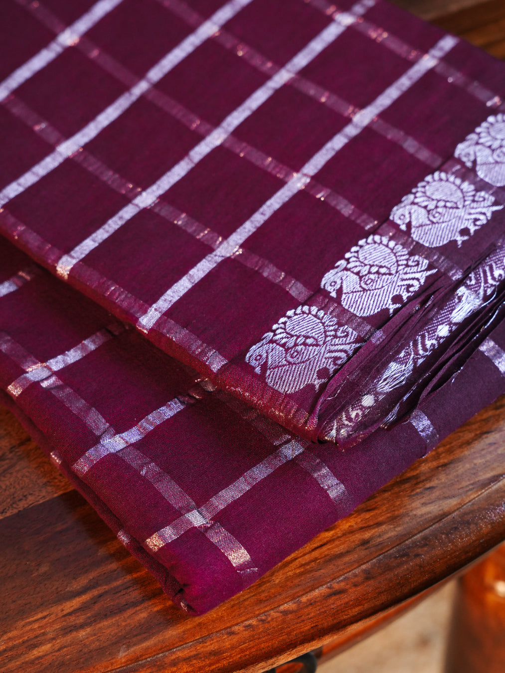 Vidumurai SCPV 002 - Sungudi Pavithra Kattam Saree