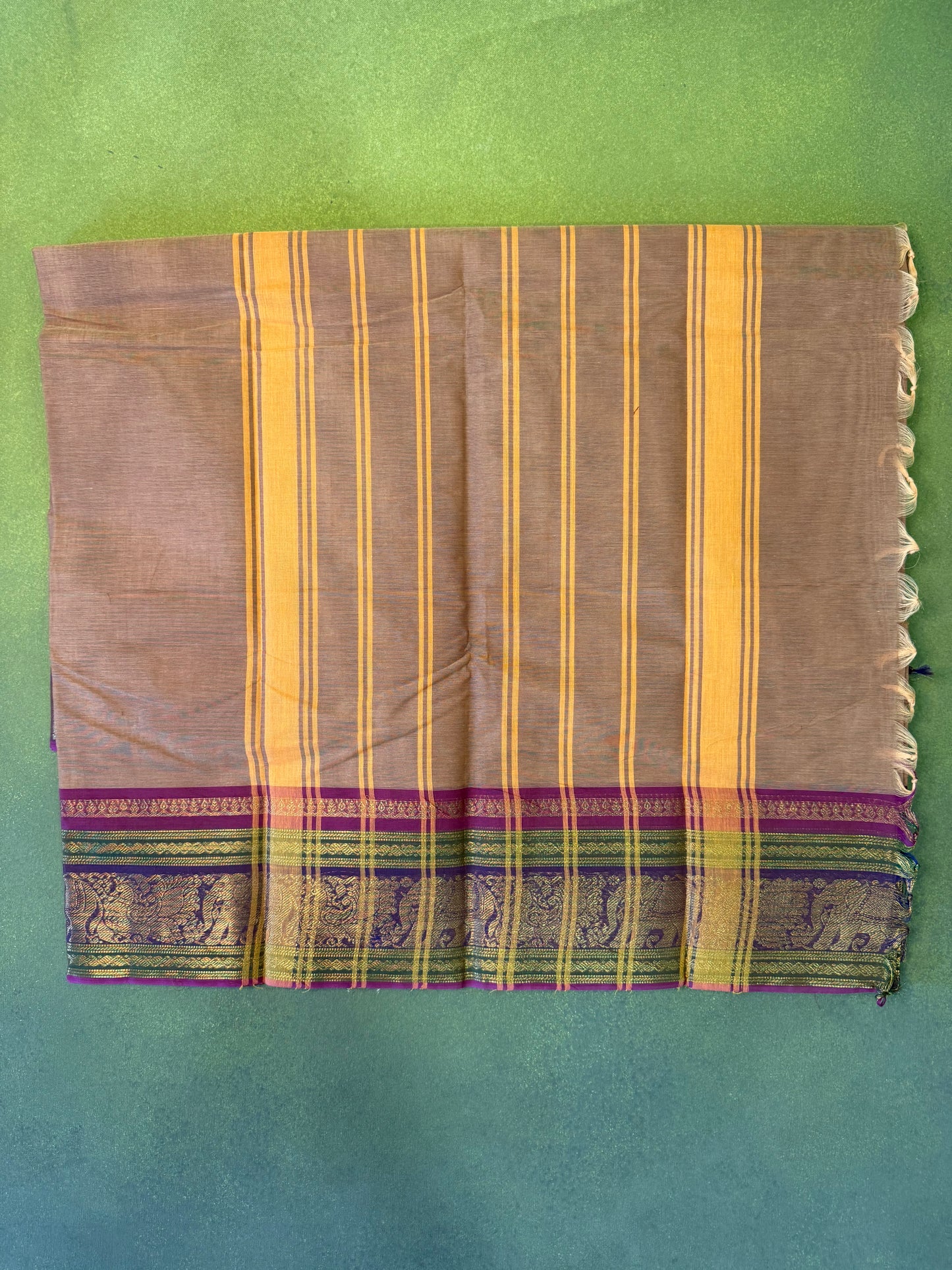 Parambariyam KC 010 - Kanchi Pure Cotton Saree