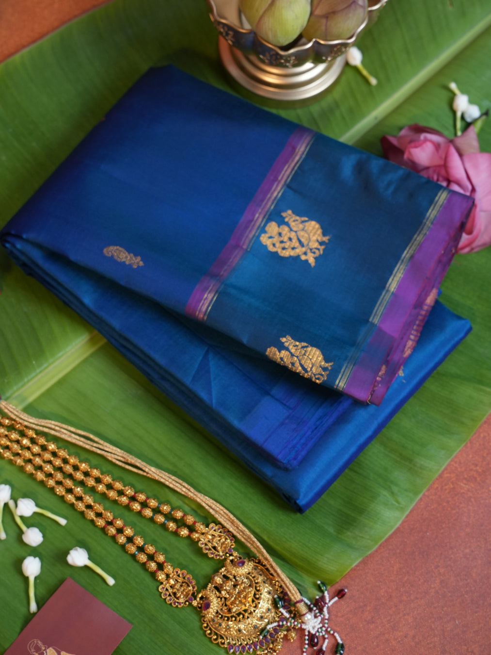 Polivu PS 005 - Pure Soft Silk Saree