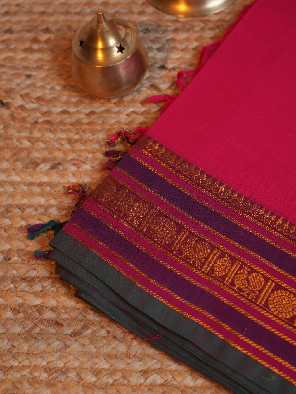 Raja Nilai CC 011 - Chettinad Cotton Saree
