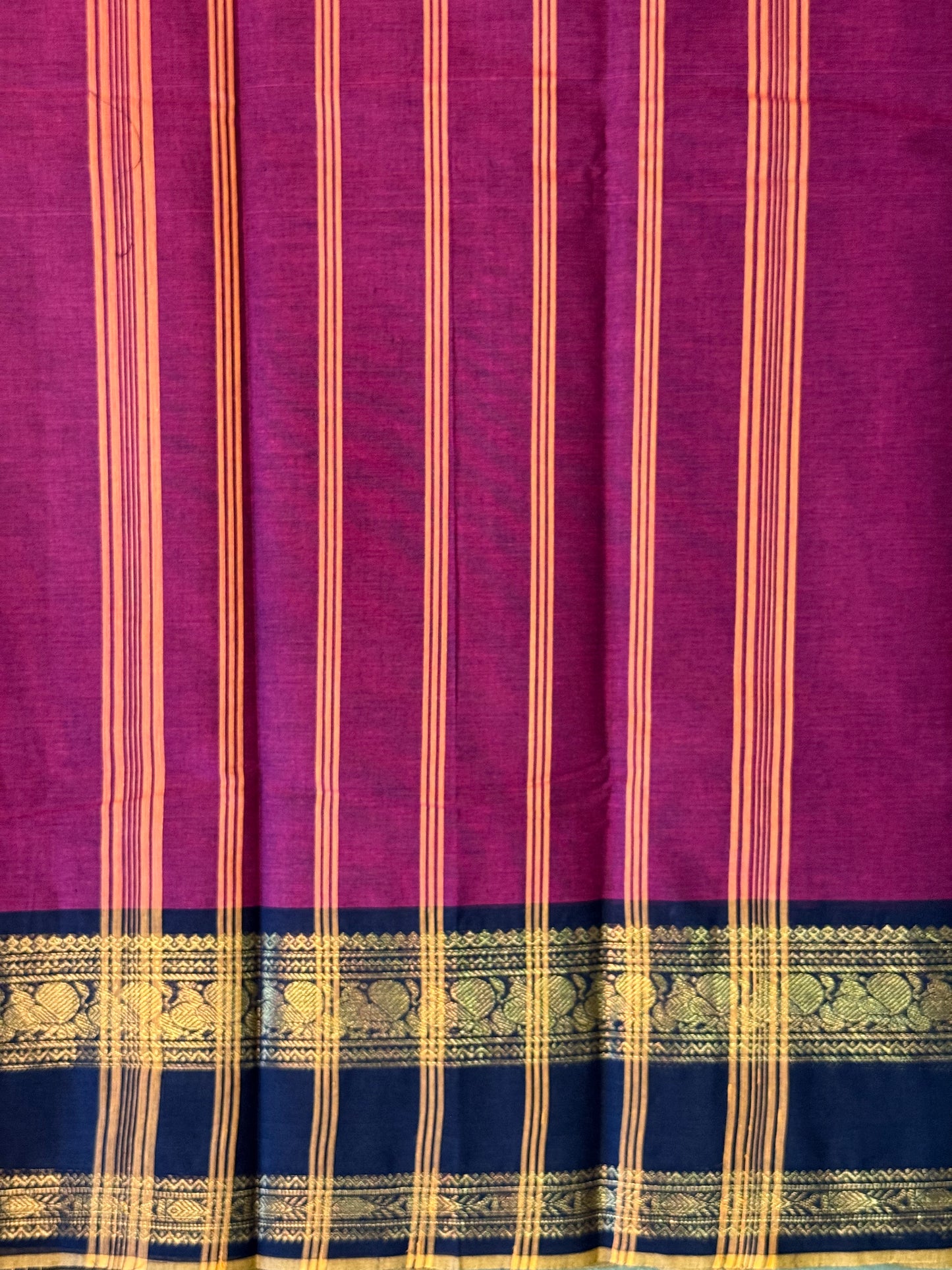 Parambariyam KC 006 - Kanchi Pure Cotton Saree