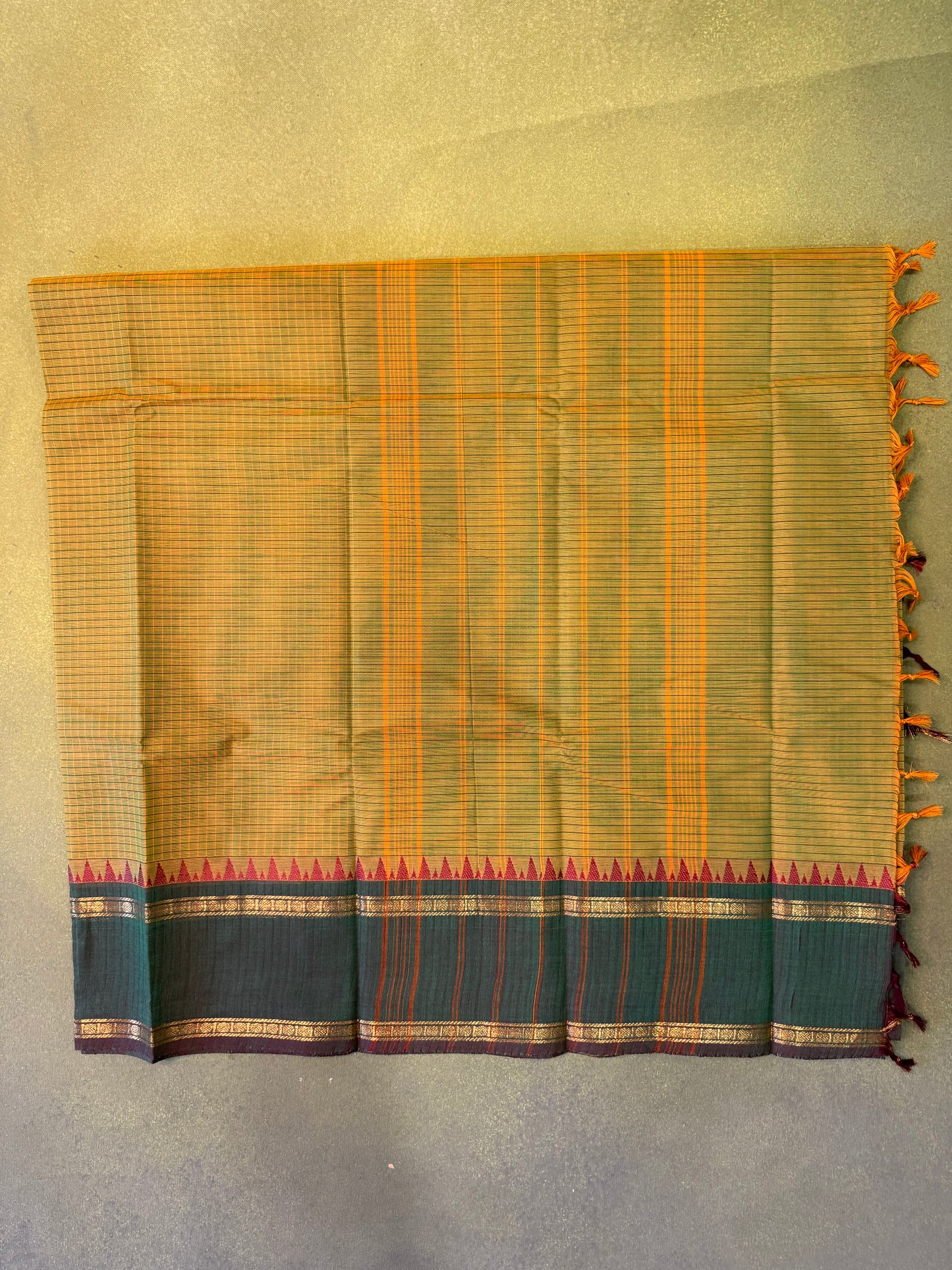 Parambariyam KC 004 - Kanchi Pure Cotton Saree