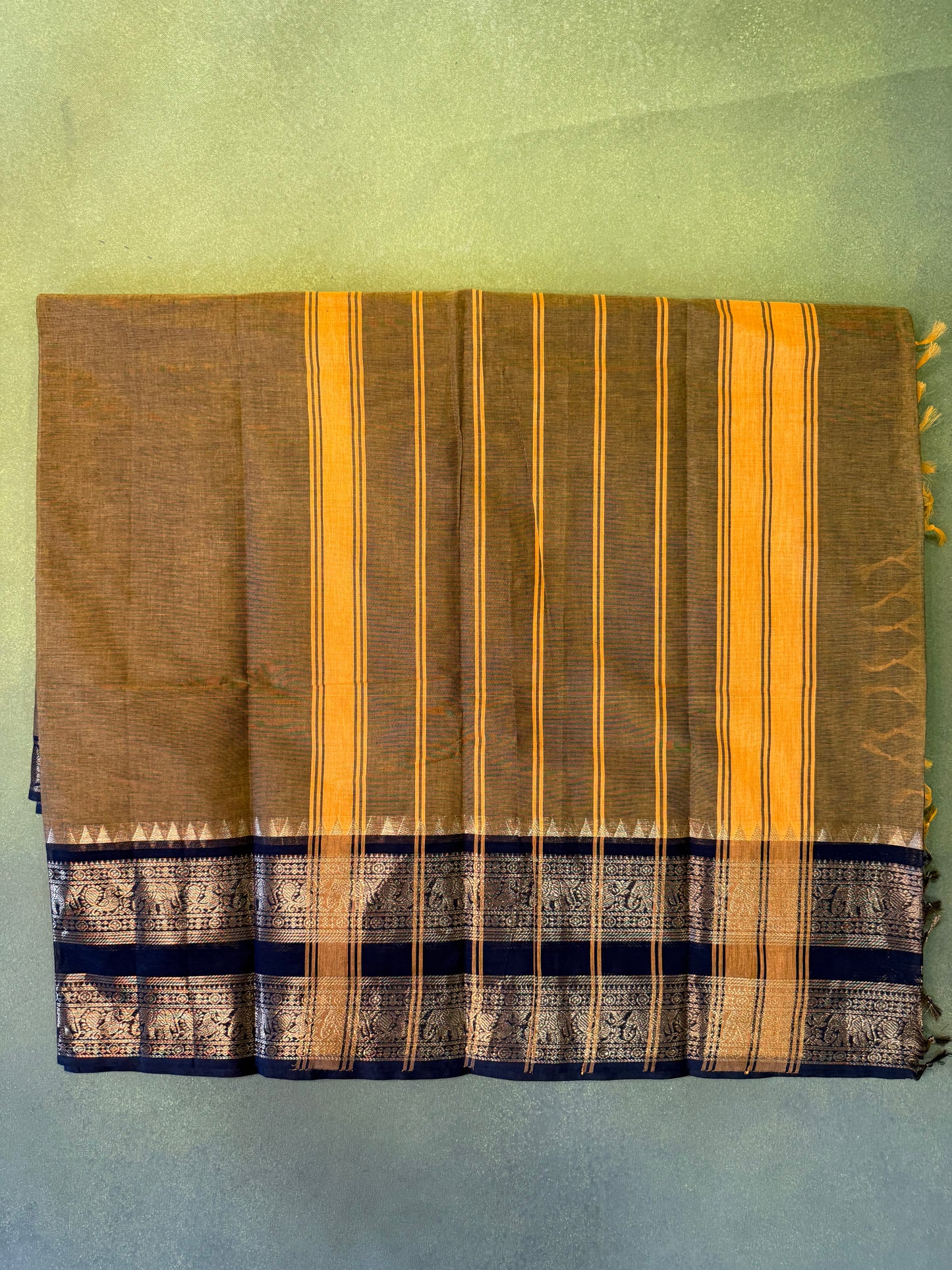 Parambariyam KC 015 - Kanchi Pure Cotton Saree