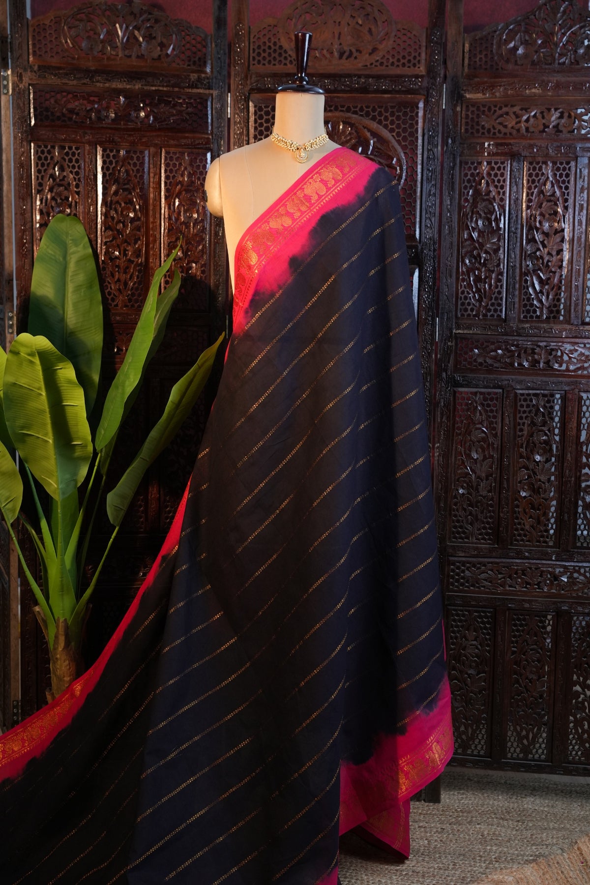 Vidumurai SVC001 - Sungudi Veldhari Cotton Saree
