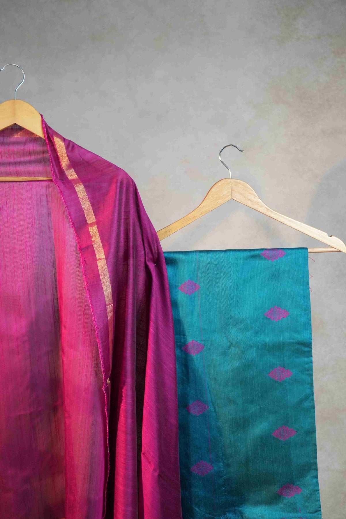 Inaivu RSC 005 - Semi Raw Silk Salwar