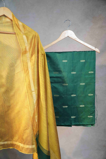 Inaivu RSC 001 - Semi Raw Silk Salwar