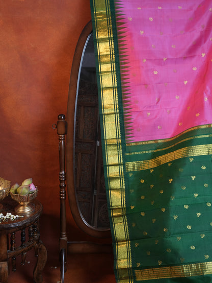 Polivu PS 008 - Pure Soft Silk Saree