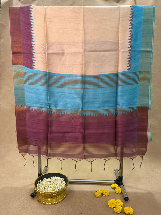 ST 019 - Semi Tussar Silk Saree