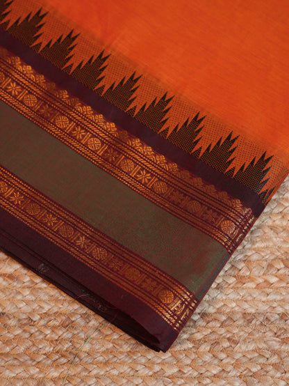 Raja Nilai CC 008 - Chettinad Cotton Saree