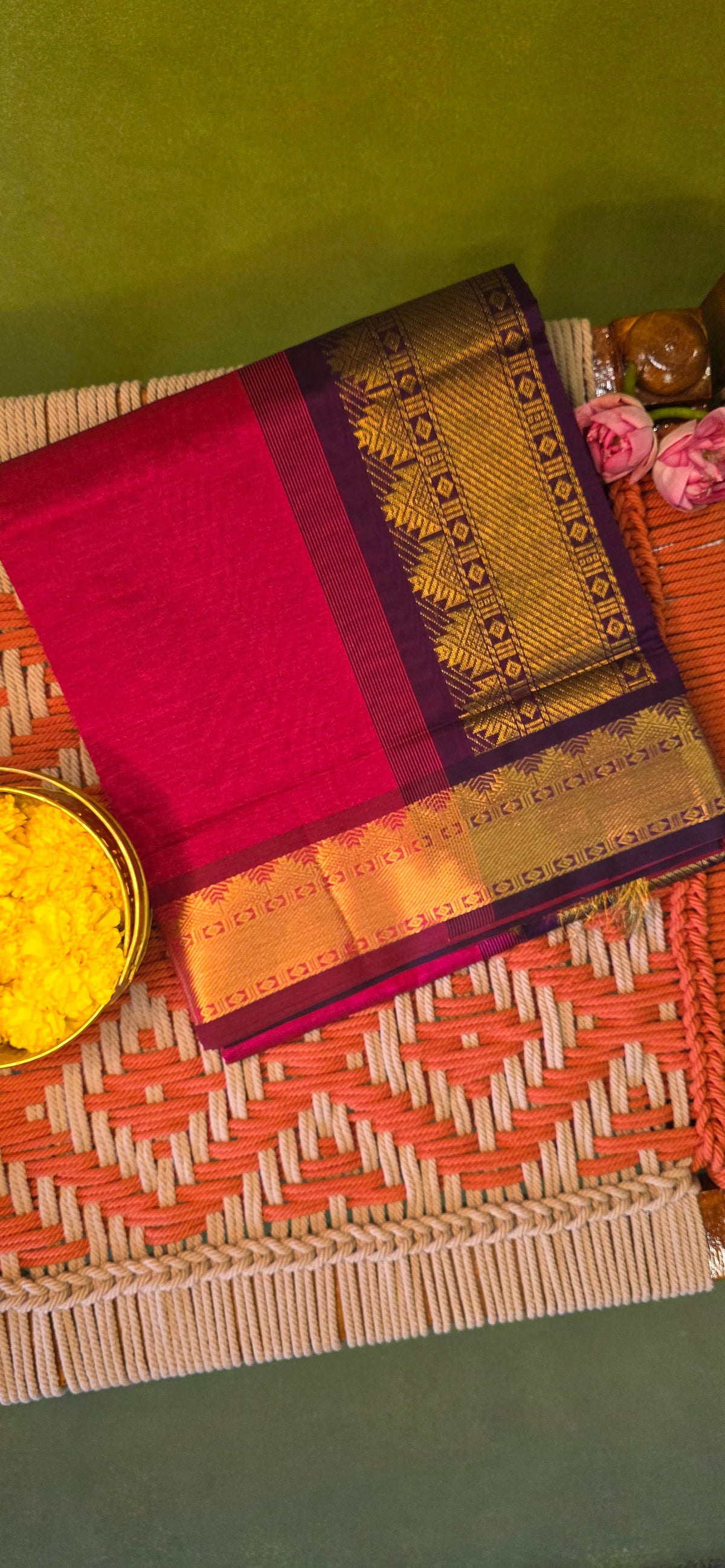 Raga SSC 007 - Semi Silk Cotton Saree