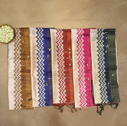 ST 005 - Semi Tussar Silk Saree