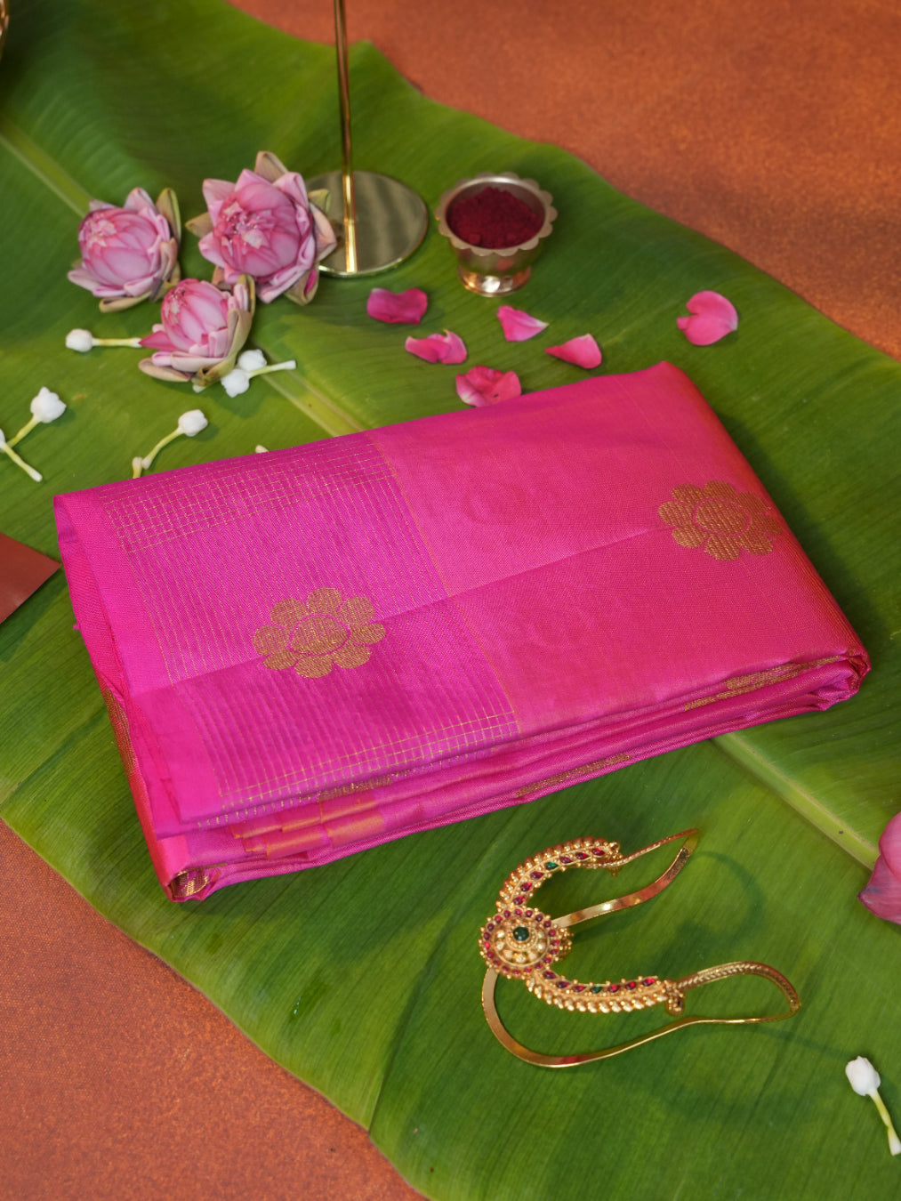 Polivu PS 001 - Pure Soft Silk Saree