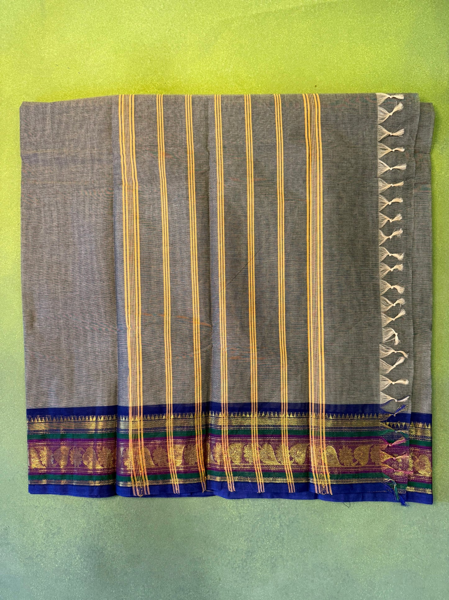 Parambariyam KC 009 - Kanchi Pure Cotton Saree