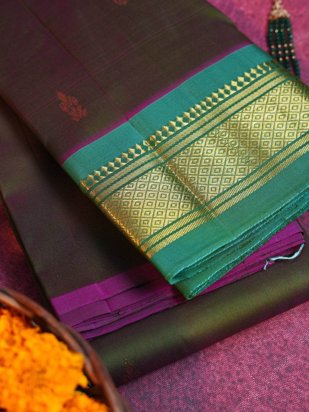 Thirunaal BS 002- Kanchipuram Semi Silk Saree
