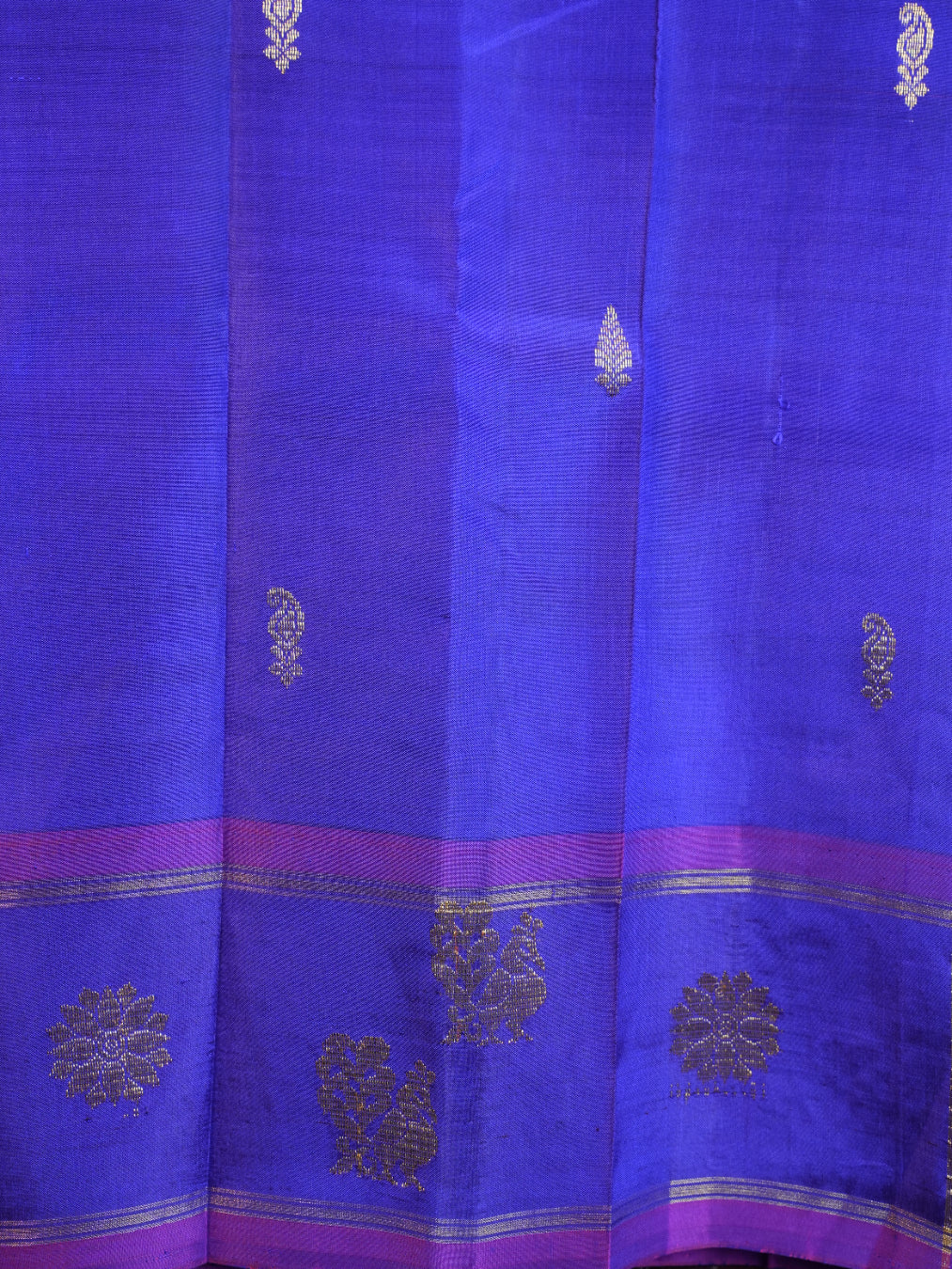 Polivu PS 010 - Pure Soft Silk Saree