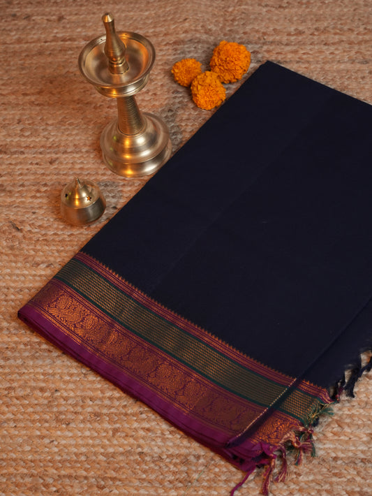 Raja Nilai CC 010 - Chettinad Cotton Saree