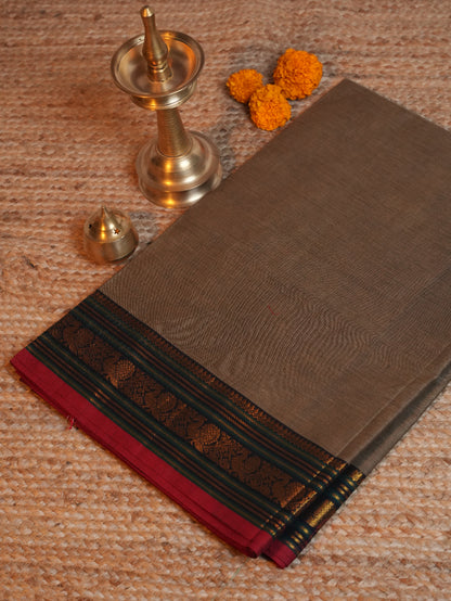Raja Nilai CC 021 - Chettinad Cotton Saree