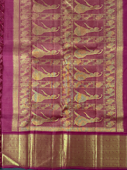 Swarnam KPS 034 - Kanchipuram Pure Silk Saree