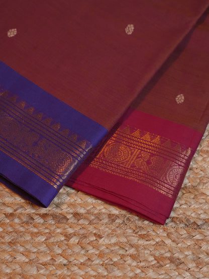 Raja Nilai CC 018 - Chettinad Cotton Saree