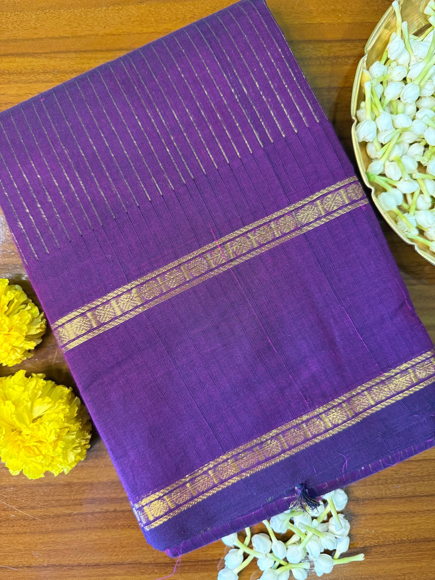 Parambariyam KC 003 - Kanchi Pure Cotton Saree