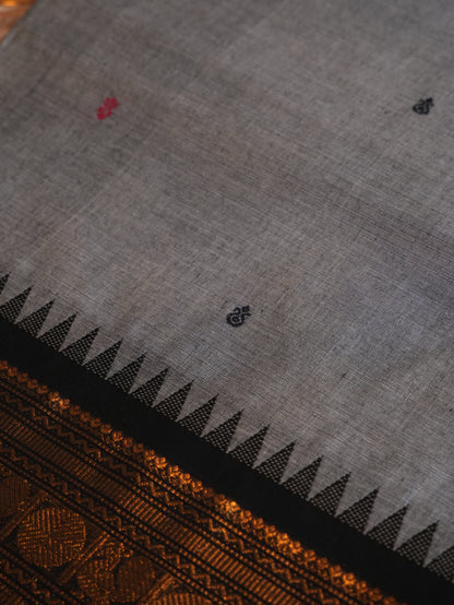 Raja Nilai CC 012 - Chettinad Cotton Saree