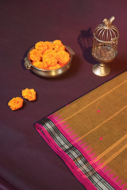 Raja Nilai CC 001 - Chettinad Cotton Saree