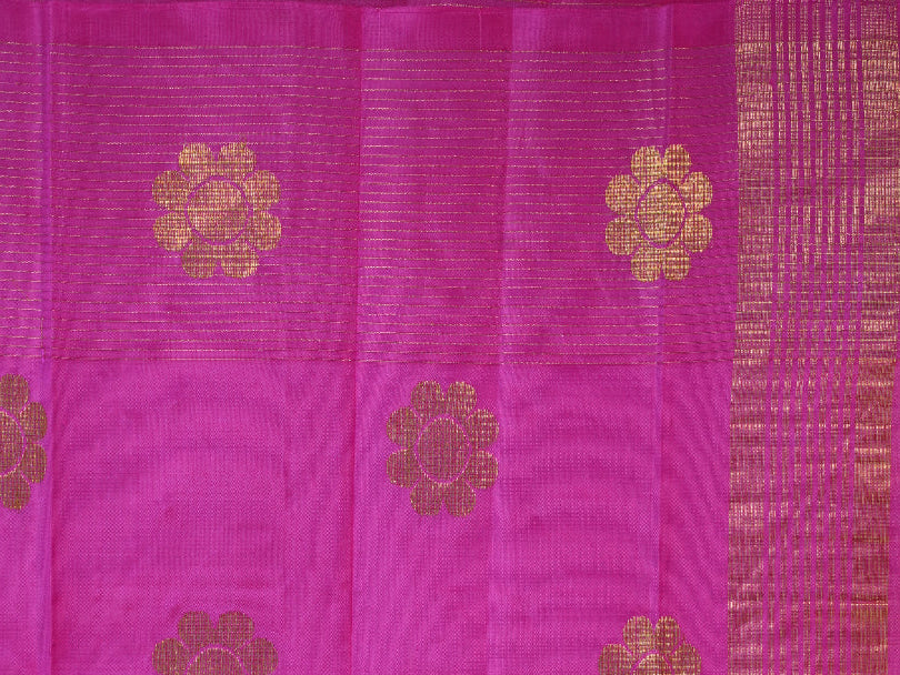 Polivu PS 001 - Pure Soft Silk Saree