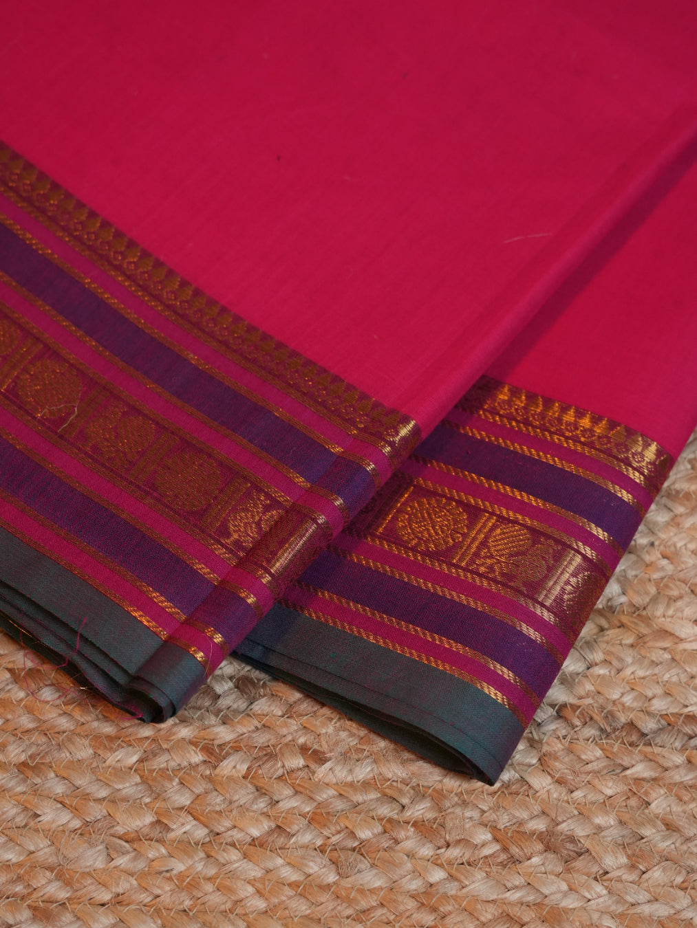 Raja Nilai CC 011 - Chettinad Cotton Saree