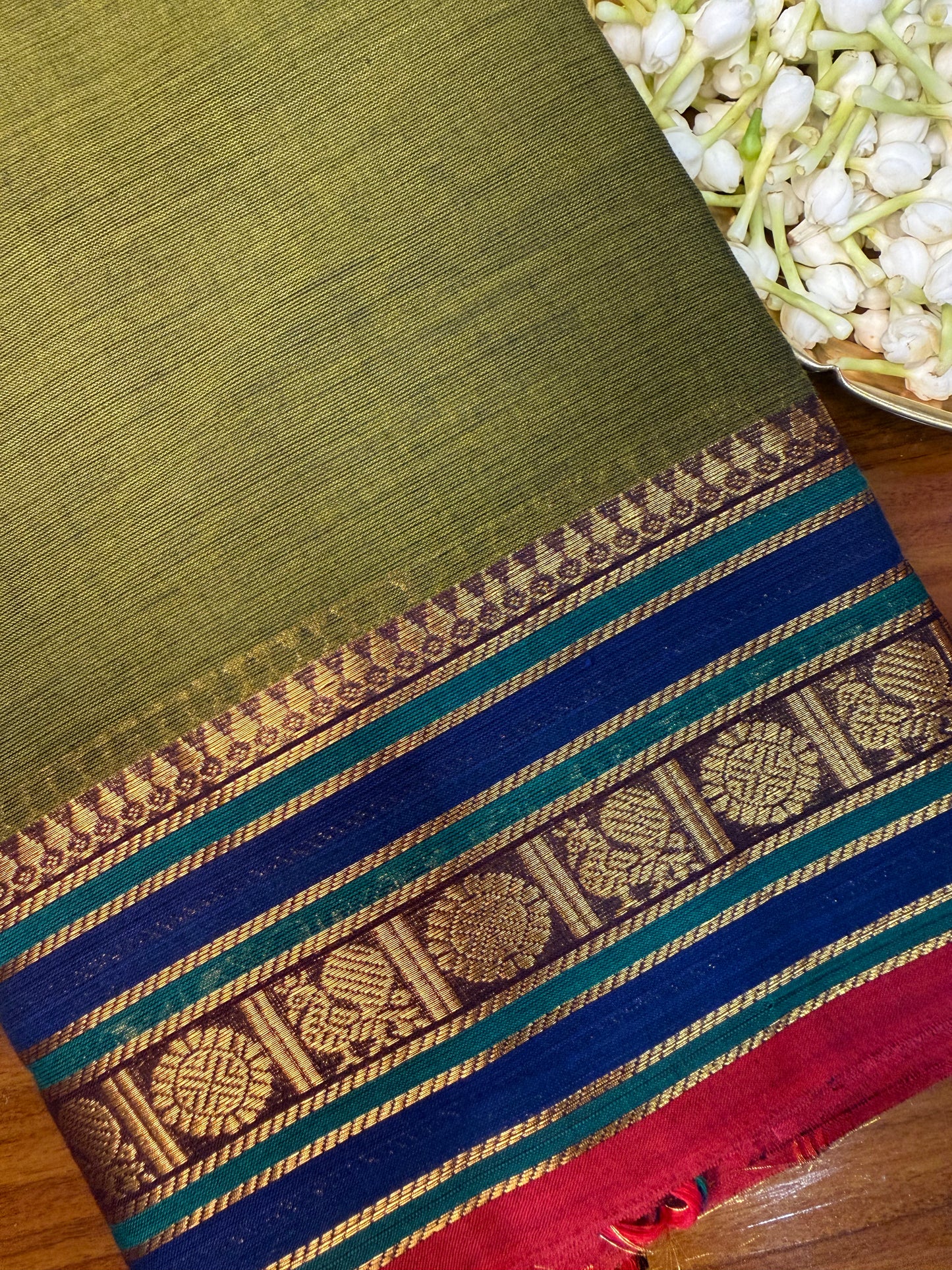 Parambariyam KC 007- Kanchi Pure Cotton Saree