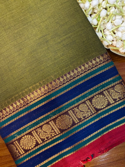 Parambariyam KC 007- Kanchi Pure Cotton Saree