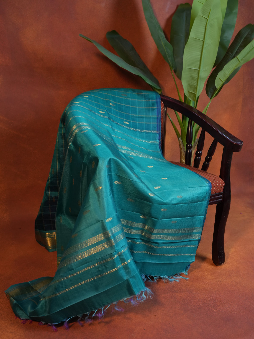 Polivu PS 004 - Pure Soft Silk Saree