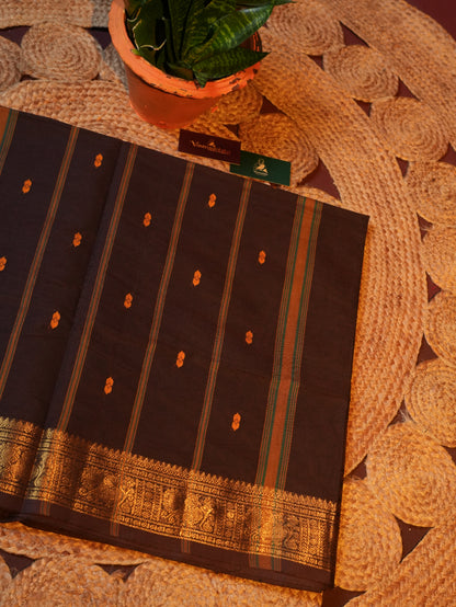 Raja Nilai CC 014 - Chettinad Cotton Saree