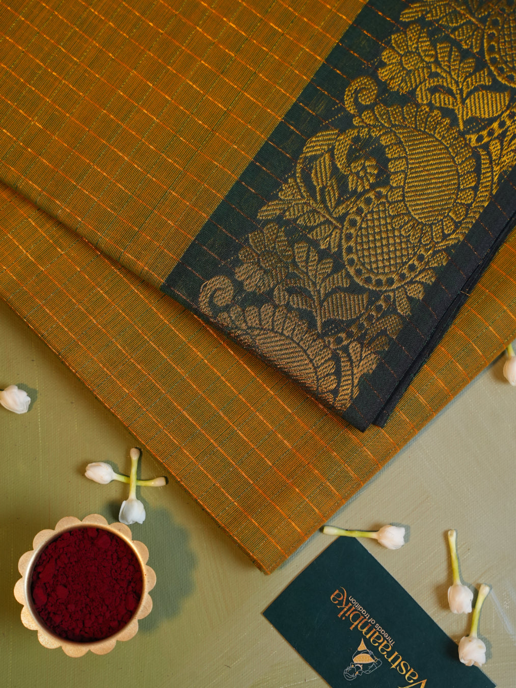 Vidumurai SCK 004 - Sungudi Cotton Kattam Saree