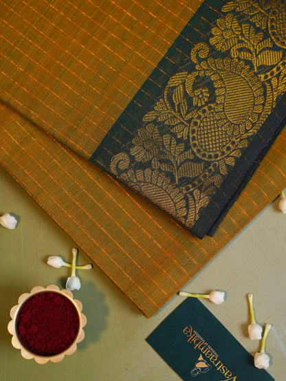 Vidumurai SCK 004 - Sungudi Cotton Kattam Saree