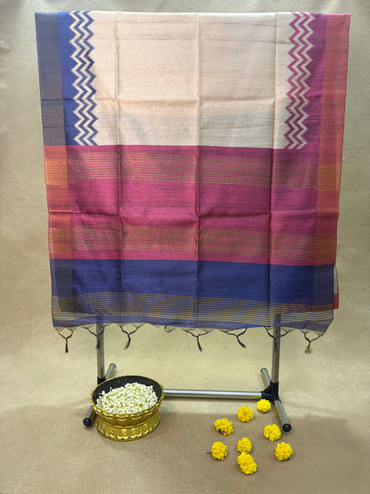 ST 005 - Semi Tussar Silk Saree