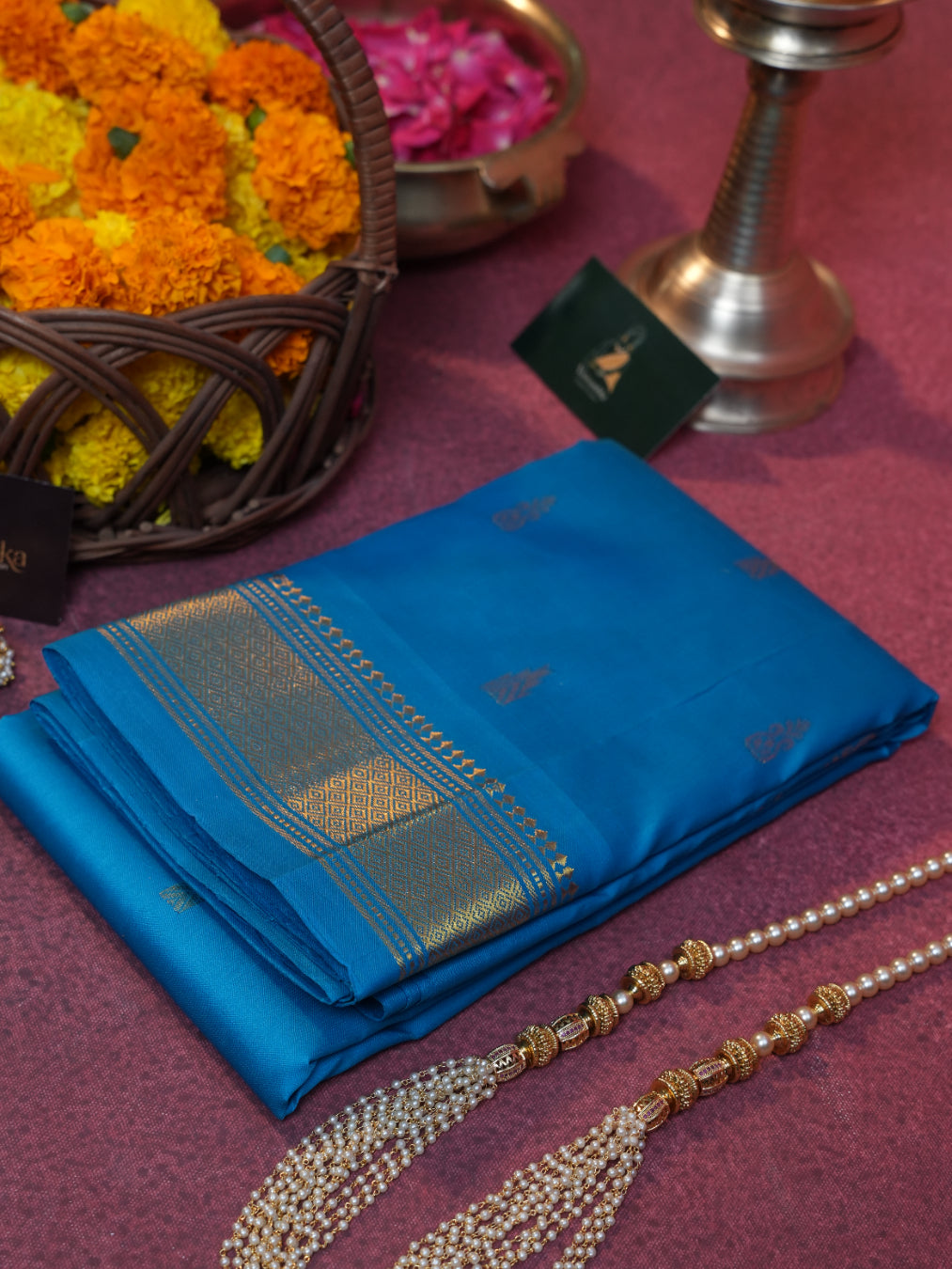 Thirunaal BS 005 - Kanchipuram Semi Silk Saree
