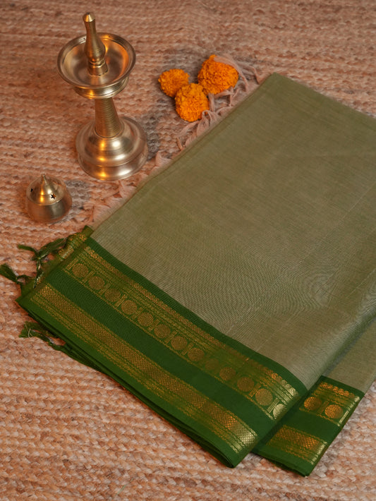 Raja Nilai CC 020 - Chettinad Cotton Saree