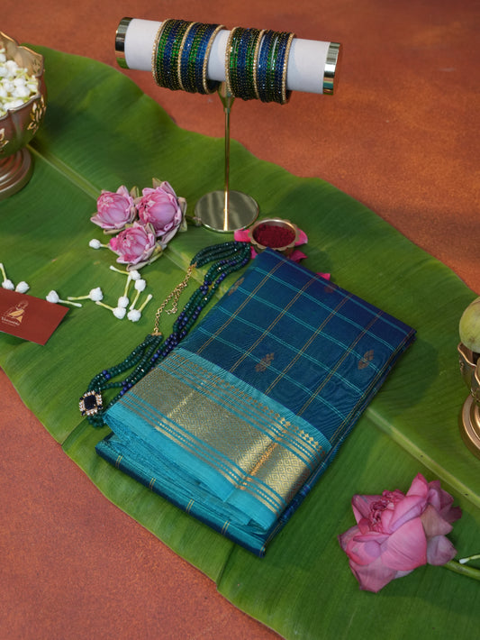 Polivu PS 004 - Pure Soft Silk Saree