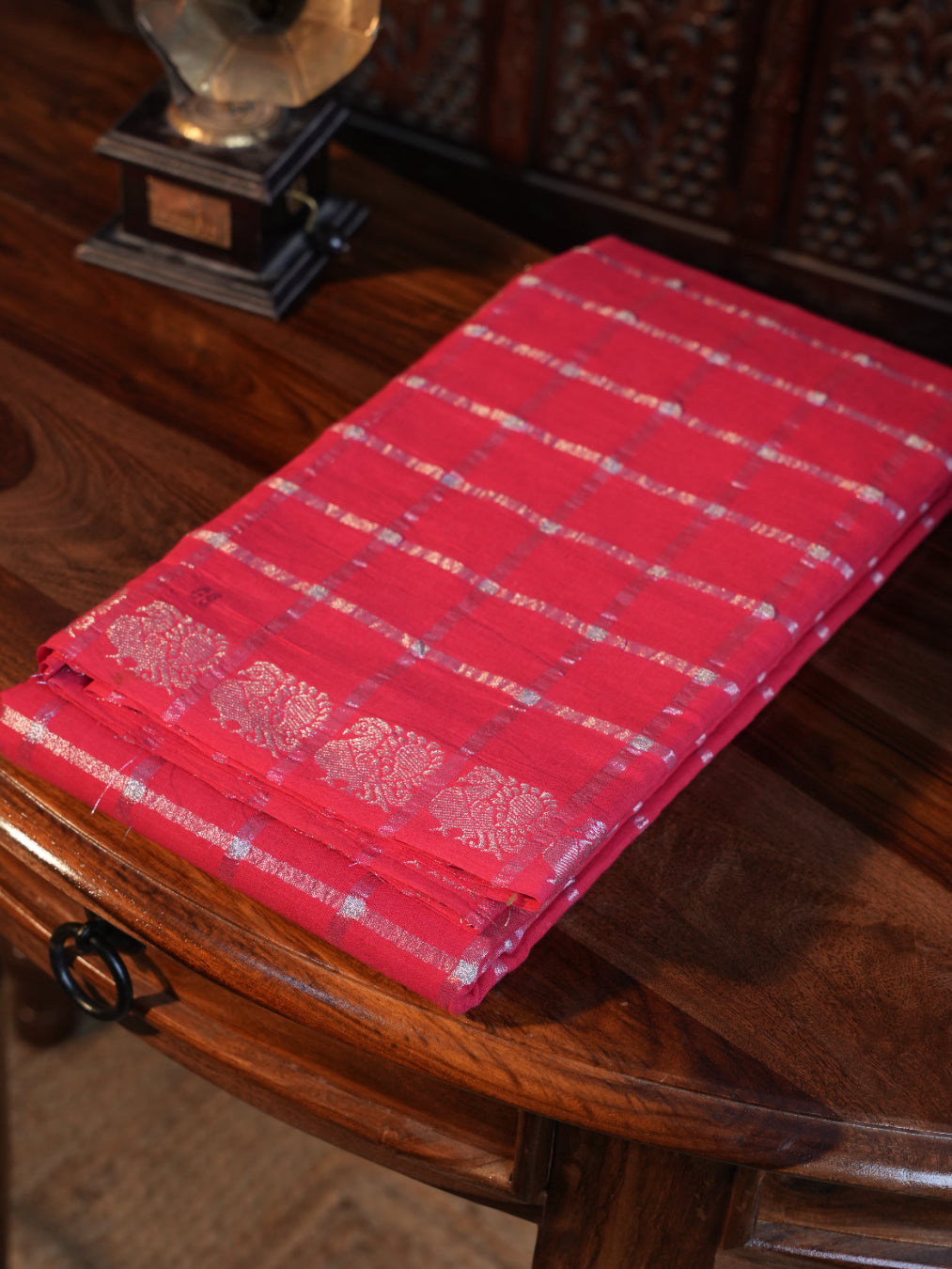 Vidumurai SCPV 004 - Sungudi Pavithra Kattam Saree