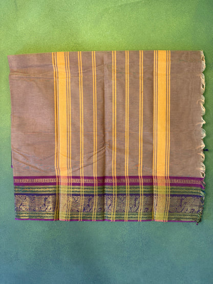 Parambariyam KC 010 - Kanchi Pure Cotton Saree
