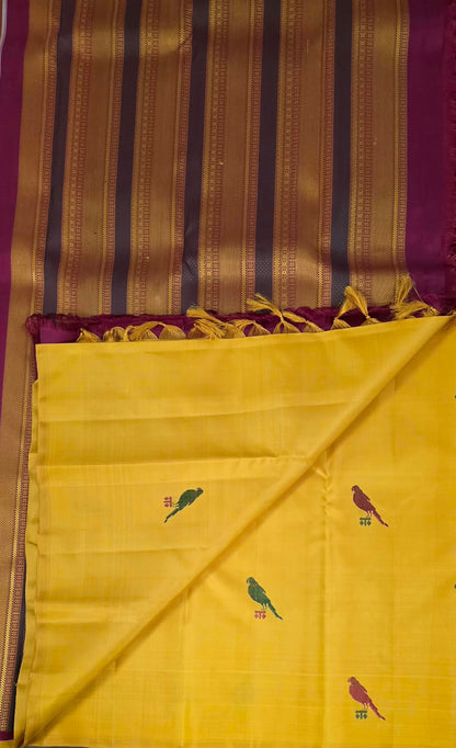 Swarnam KPS 003 - Kanchipuram Pure Silk Saree