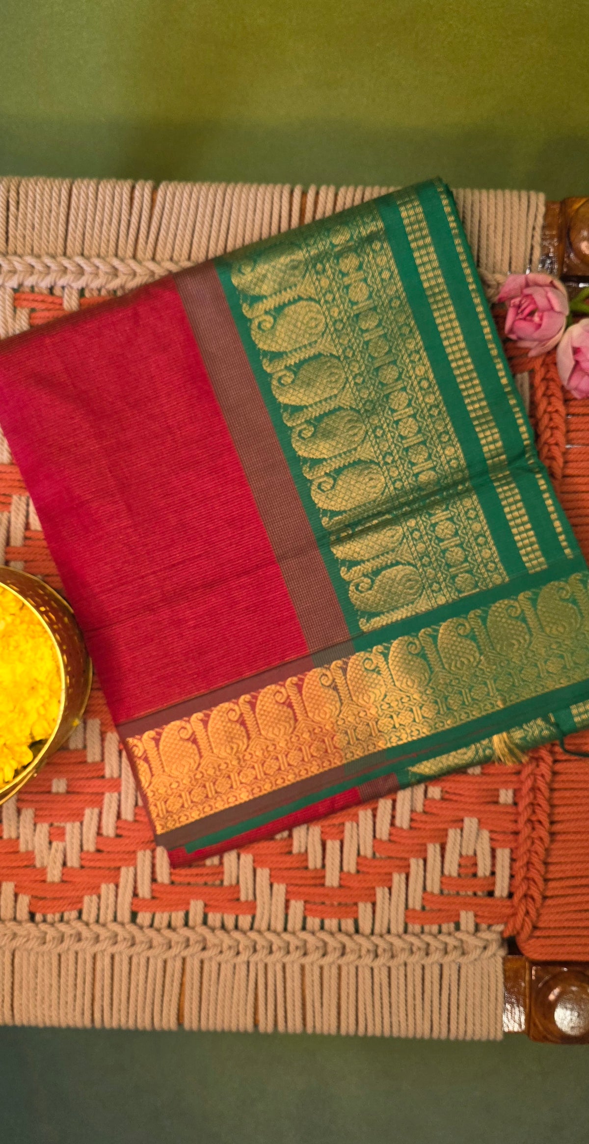 Raga SSC 003 - Semi Silk Cotton Saree