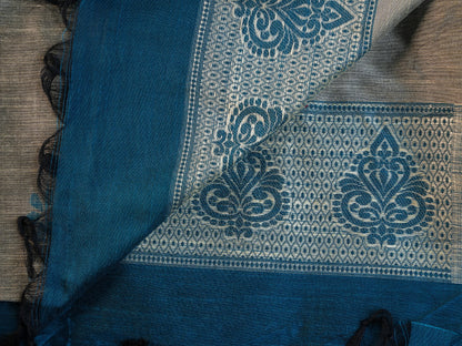 Maalai RSC 010 - Semi Raw Silk Salwar