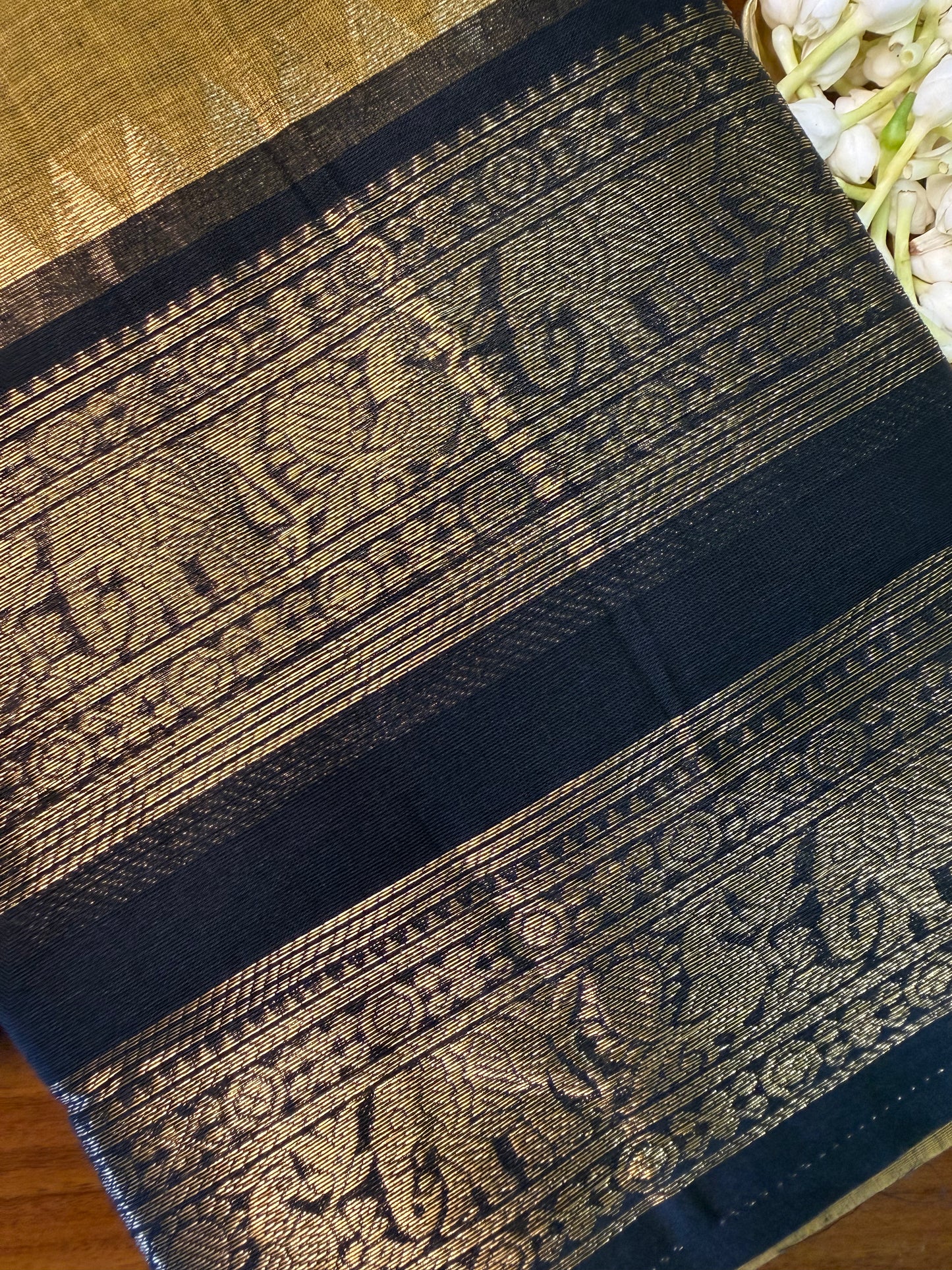 Parambariyam KC 015 - Kanchi Pure Cotton Saree