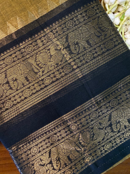 Parambariyam KC 015 - Kanchi Pure Cotton Saree
