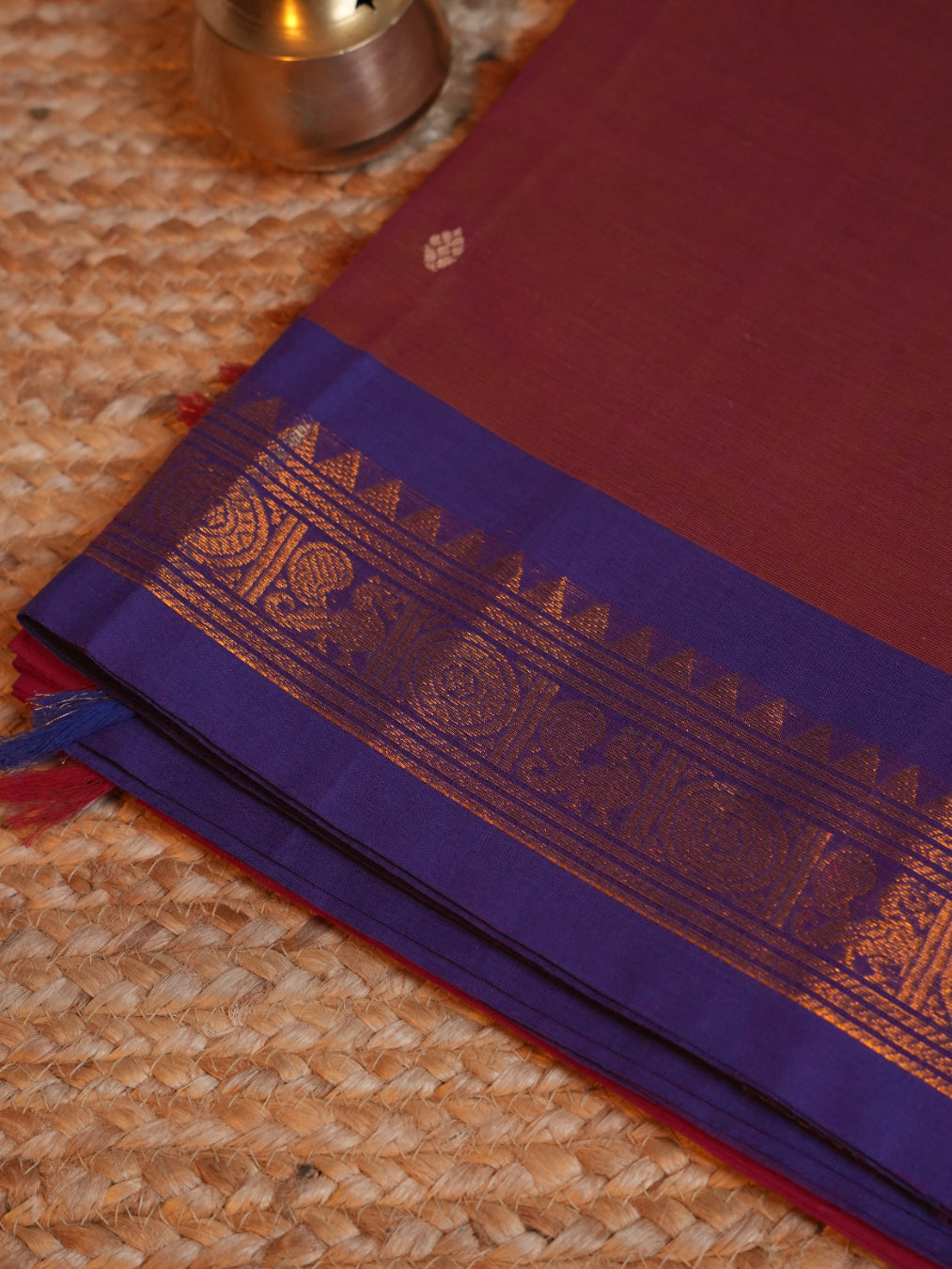 Raja Nilai CC 018 - Chettinad Cotton Saree