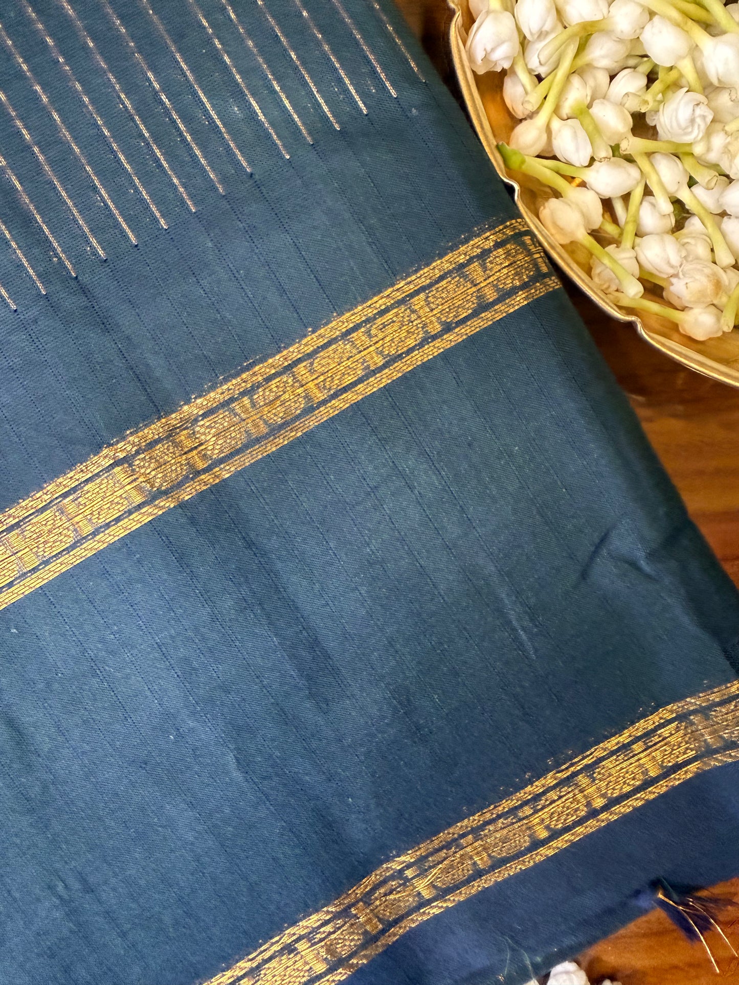 Parambariyam KC 002 - Kanchi Pure Cotton Saree
