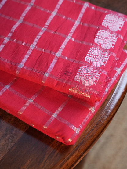 Vidumurai SCPV 004 - Sungudi Pavithra Kattam Saree